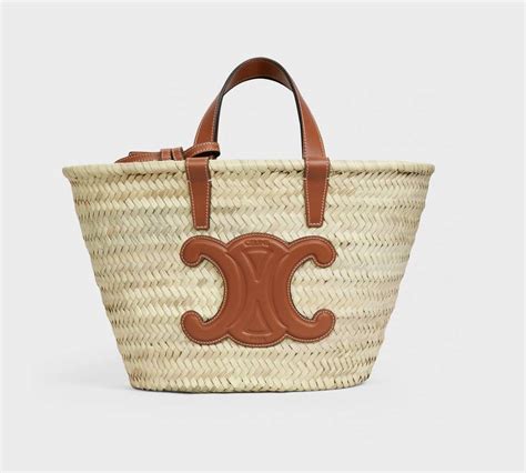 celine straw bag|celine straw tote bag.